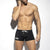 ES COLLECTION EUROPE SWIMWEAR TRUNK 2.0 BLACK