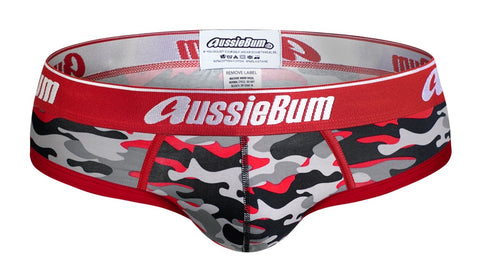 aussieBum CottonSoft 2.0 Briefs Camo Red