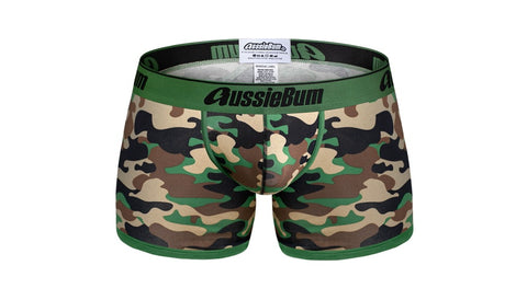 aussieBum CottonSoft 2.0 Hipster Camo Green