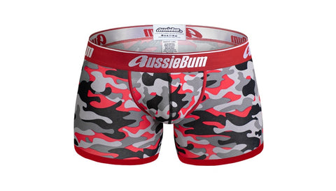 aussieBum CottonSoft 2.0 Hipster Camo Red