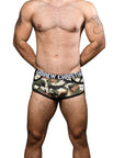 ANDREW CHRISTIAN Camouflage Pocket Boxer w/ ALMOST NAKED
