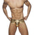 ADDICTED METALIC BRIEF GOLD