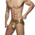 ADDICTED METALIC BRIEF GOLD