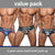 Addicted 3 Pack Camo Mesh Brief Push Up