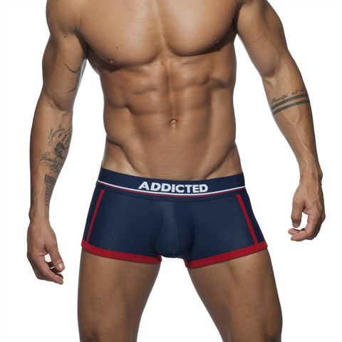 ADDICTED SPORT MESH TRUNK NAVY