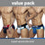 ADDICTED SECOND SKIN 3 PACK BRIEF