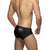 ADDICTED NEON SHINY BRIEF BLACK