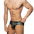 ADDICTED EXTRA-LARGE AD LOGO SWIMWEAR BRIEF KHAKI