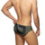 ADDICTED EXTRA-LARGE AD LOGO SWIMWEAR BRIEF KHAKI