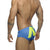 ADDICTED EXTRA-LARGE AD LOGO SWIMWEAR BRIEF BLUE