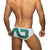 ADDICTED EXTRA-LARGE AD LOGO SWIMWEAR BRIEF WHITE