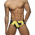 ADDICTED EXTRA-LARGE AD LOGO SWIMWEAR BRIEF BLACK