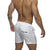 ADDICTED BASIC SWIMWEAR LONG SHORT WHITE