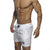 ADDICTED BASIC SWIMWEAR LONG SHORT WHITE