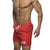 ADDICTED BASIC SWIMWEAR LONG SHORT RED