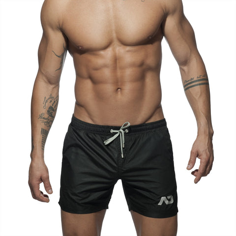 ADDICTED BASIC SWIMWEAR LONG SHORT BLACK