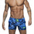 ADDICTED CAMOUFLAGE SWIMWEAR SHORT BLUE