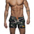 ADDICTED CAMOUFLAGE SWIMWEAR SHORT KHAKI