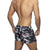 ADDICTED CAMOUFLAGE SWIMWEAR SHORT BLACK