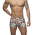 ADDICTED COMIC SWIMWEAR SHORTS WHITE