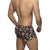 ADDICTED COMIC SWIMWEAR SHORTS BLACK