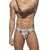ADDICTED COMIC SWIMWEAR BRIEF WHITE