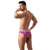 TOF PARIS FLORAL SWIM BIKINI BRIEFS PINK