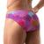 TOF PARIS FLORAL SWIM BIKINI BRIEFS PINK