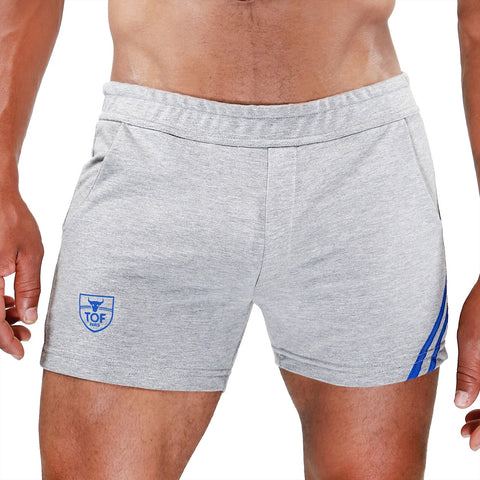 TOF PARIS PARIS SHORTS GREY/BLUE