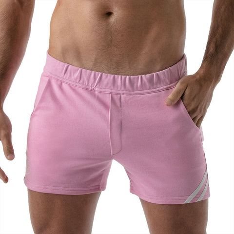 TOF PARIS PARIS SHORTS PINK/WHITE