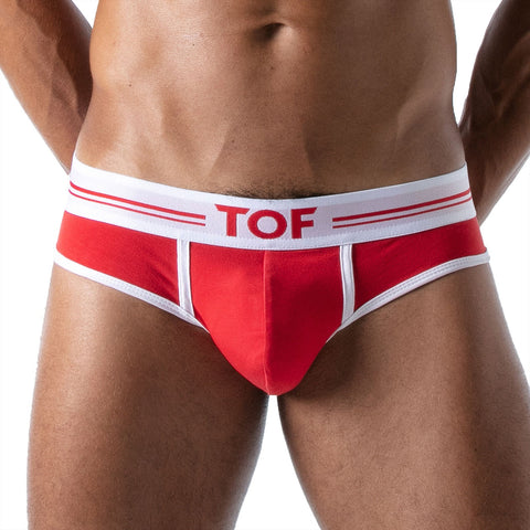 TOF PARIS FRENCH BRIEFS RED