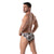 TOF PARIS ICONIC SWIM BIKINI BRIEFS CAMO GREY