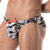 TOF PARIS ICONIC SWIM BIKINI BRIEFS CAMO GREY