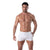 TOF PARIS HOLIDAYS SWIM SHORTS WHITE