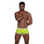 TOF PARIS NEON SWIM TRUNKS YELLOW