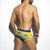ES COLLECTION FLORAL-MESH TRUNK YELLOW
