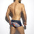 ES COLLECTION FLORAL-MESH TRUNK NAVY