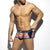 ES COLLECTION FLORAL-MESH TRUNK NAVY