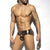 ES COLLECTION SHINY TRENDY PUSH UP BRIEF GOLD