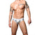 ANDREW CHRISTIAN Metallic Silver Brief w/ ALMOST NAKED