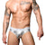 ANDREW CHRISTIAN Metallic Silver Brief w/ ALMOST NAKED