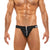 MODUS VIVENDI ZIPPER TANGA BRIEF BLACK