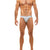 MODUS VIVENDI ZIPPER TANGA BRIEF GREY