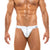 MODUS VIVENDI ZIPPER TANGA BRIEF WHITE