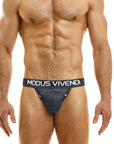 MODUS VIVENDI JEANS TANGA BRIEF BLUE