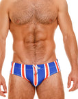 JOR Portofino Swimwear Brief Blue