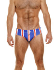 JOR Portofino Swimwear Brief Blue