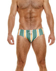 JOR Portofino Swimwear Brief Green