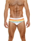 JOR Beats Swimwear Brief White