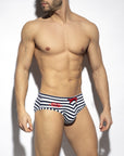 ES COLLECTION FANTASY SWIMWEAR BRIEF NAVY SAILOR